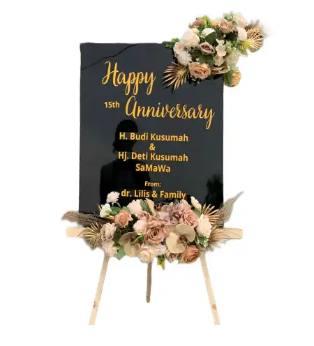 Papan Bunga Akrilik Janjangwulung