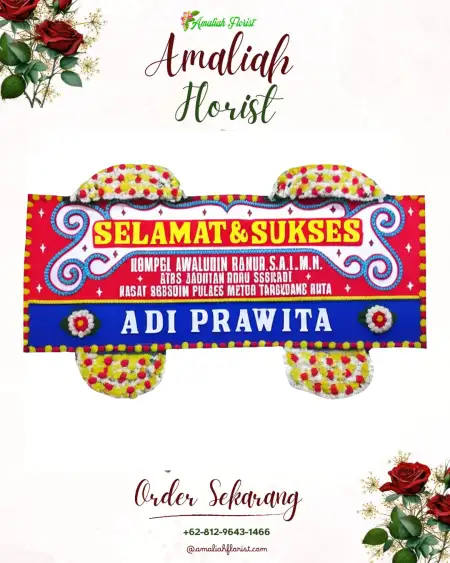 Papan Bunga Ucapan Selamat Janjangwulung